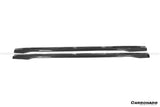 2021-UP Mercedes Benz S Maybach W223 4Matic Sedan MSY Style Dry Carbon Fiber Side Skirts