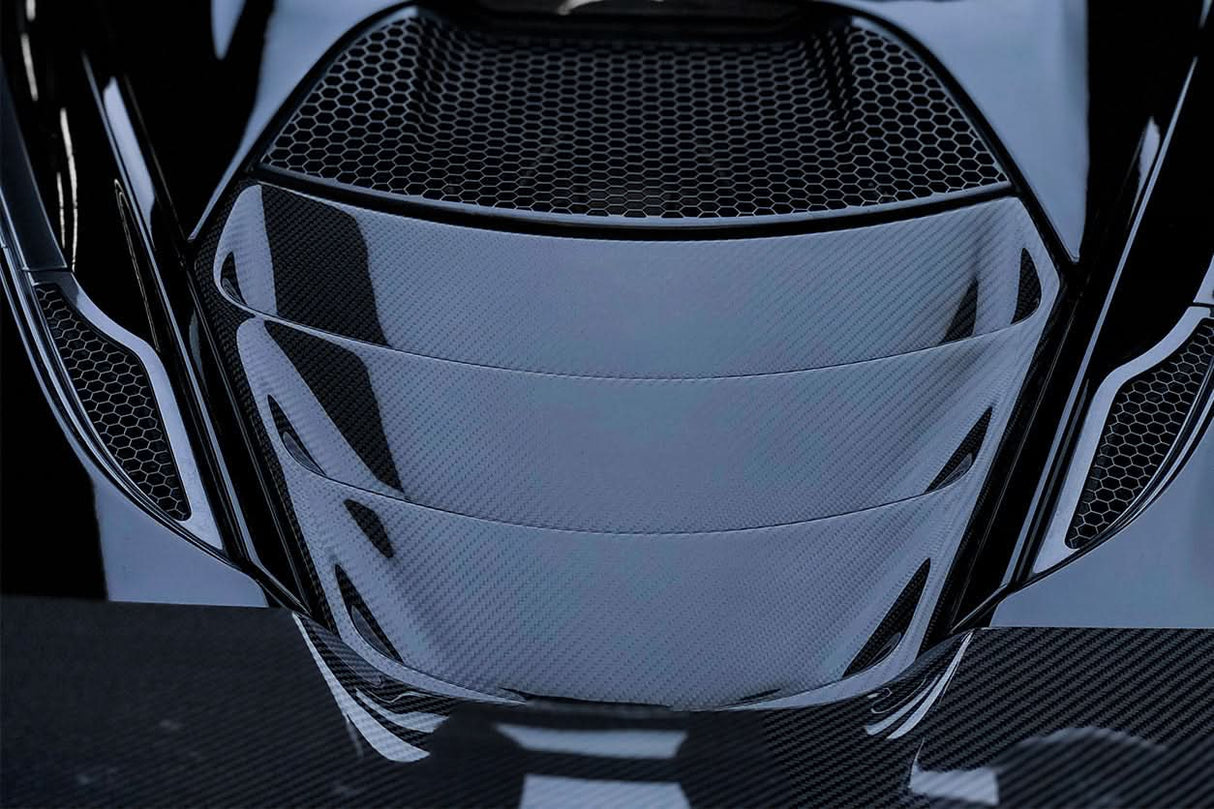 2017-2022 McLaren 720s Coupe Carbon Fiber Engine Cover Replacement