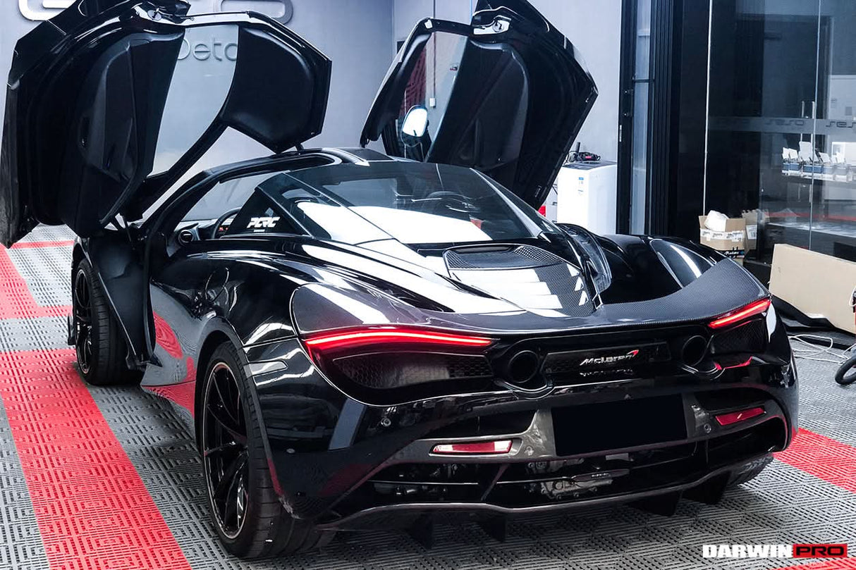 2017-2022 McLaren 720s Coupe Carbon Fiber Engine Cover Replacement