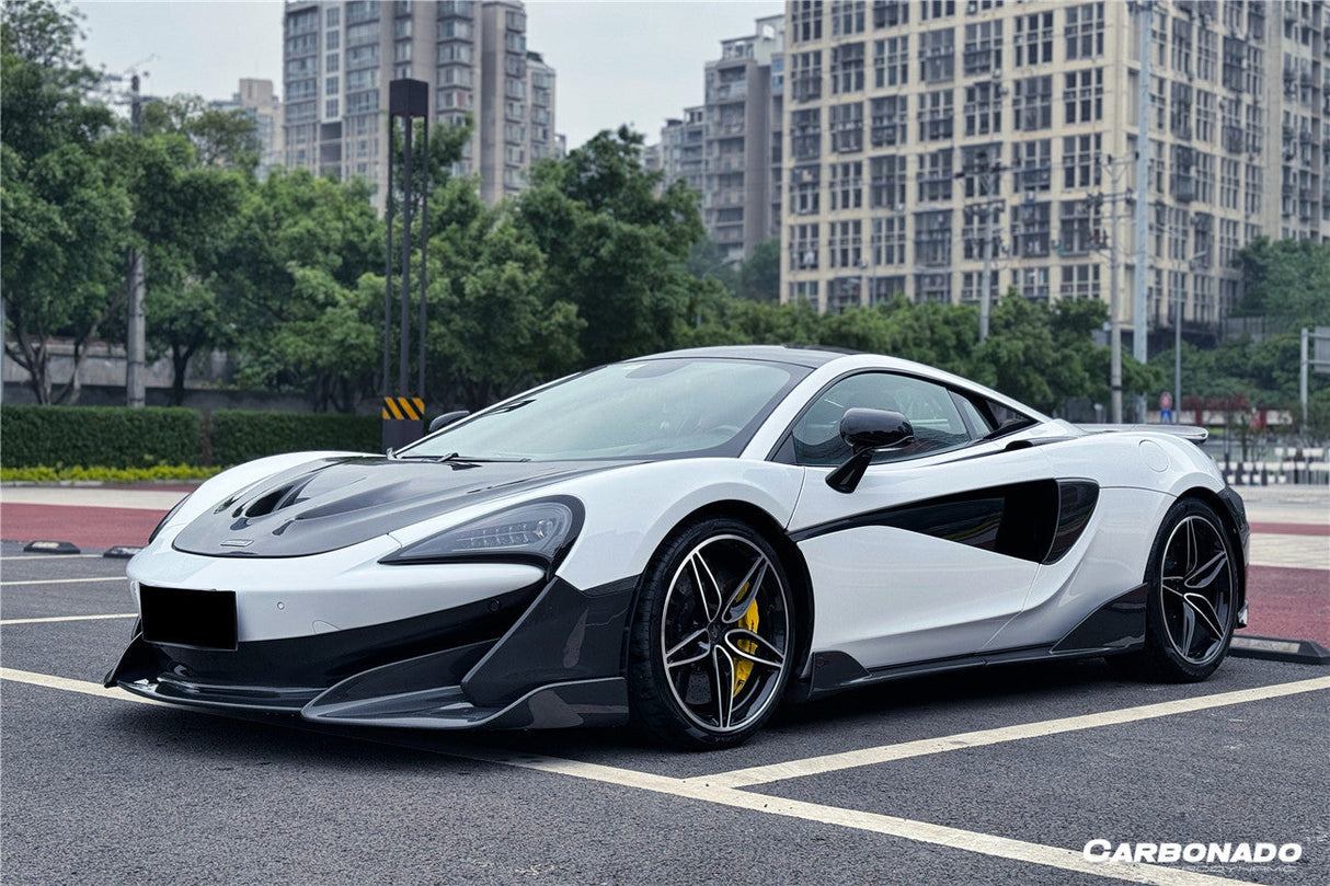 2018-2021 McLaren P1 Style Carbon Fiber Hood Carbonado (p1) Fits:  540C,  570S,  600LT, 570gt