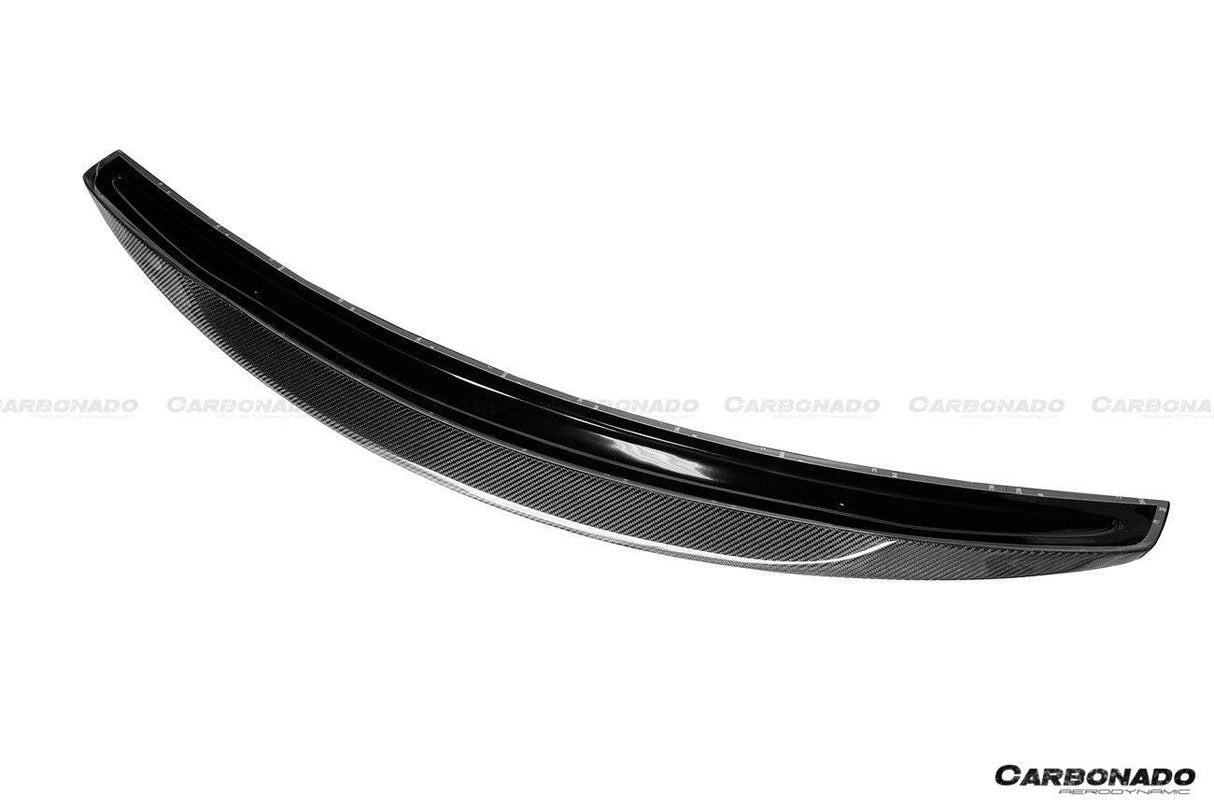 2014-2020 Mercedes Benz S Class W222 Sedan RT Style Carbon Fiber Trunk Spoiler | Fits S450, S550, S560,  S63AMG, S65AMG