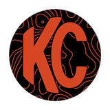 KC HiLITES Pro6 / Titan Gravity Light Cover Topo Overlays (Pair) - Universal