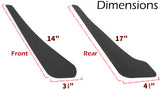 2017-2026 Mazda MX-5 Miata Front and Rear Mud Flaps - Vicrez