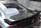 2008-2023 Nissan GTR R35 CBA DBA EBA BSE Style Carbon Fiber Trunk Spoiler Wing Ducktail Patch