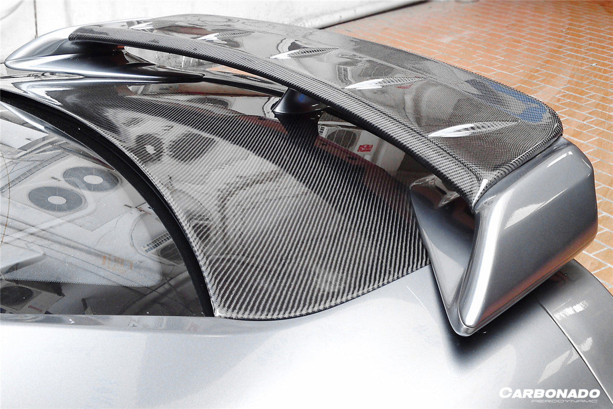 2008-2023 Nissan GTR R35 CBA DBA EBA BSE Style Carbon Fiber Trunk Spoiler Wing Ducktail Patch