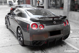 2008-2023 Nissan GTR R35 CBA DBA EBA BSE Style Carbon Fiber Trunk Spoiler Wing Ducktail Patch