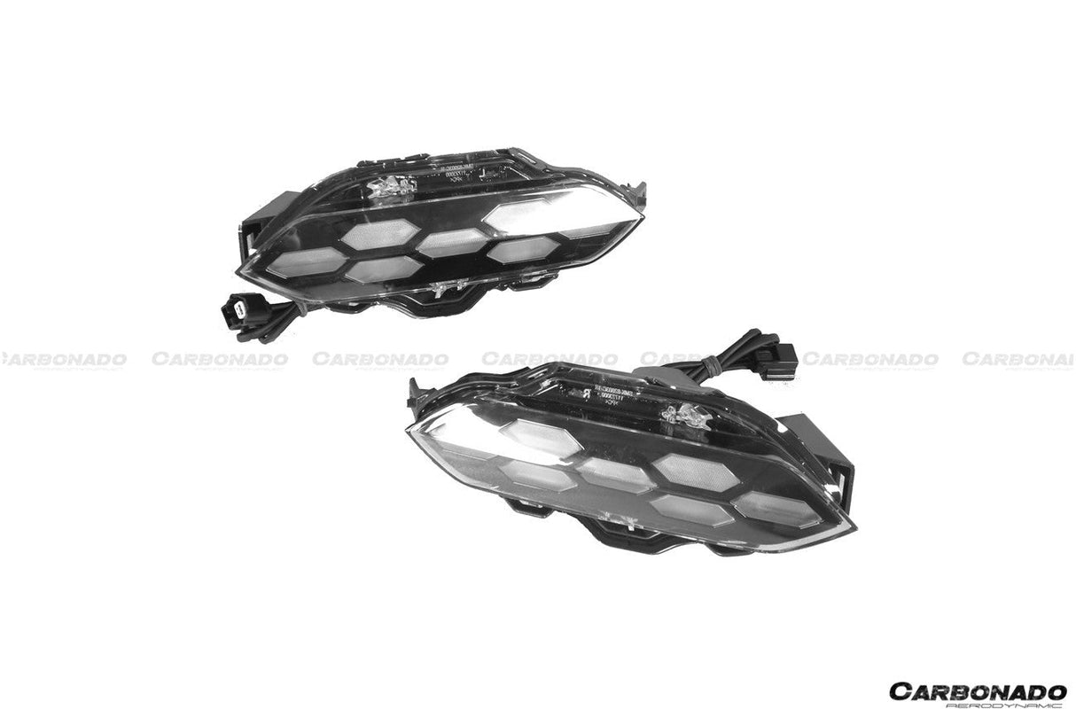 2023-2026 Nissan GTR R35 FBA Facelift Front Bumper LED Day Running Lights