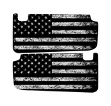 Freedom Series Sun Visor Overlays - 2018+ Wrangler JL / Gladiator JT