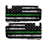 Freedom Series Sun Visor Overlays (Printed Series) - 2021+ Bronco