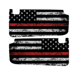 Freedom Series Sun Visor Overlays (Printed Series) - 2021+ Bronco