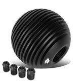 Heatsink Style Ball Shift Knob - 50MM - Black