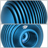 Universal Heatsink Style Ball Shift Knob - 50MM - Blue