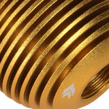 Heatsink Style Ball Shift Knob - 50MM - Gold