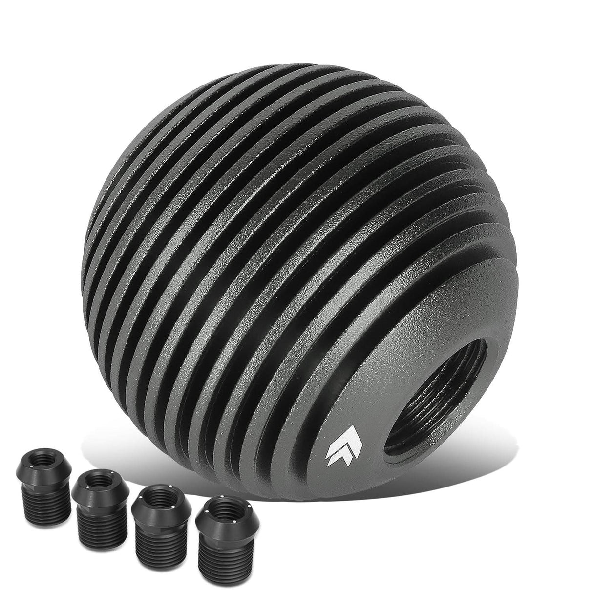 Heatsink Style Ball Shift Knob - 50MM - Gunmetal