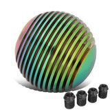 Heatsink Style Ball Shift Knob - 50MM - Neo Chrome