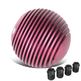 Universal Heatsink Style Ball Shift Knob 50MM Pink