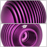 Heatsink Style Ball Shift Knob - 50MM Purple Polyurethane