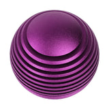Heatsink Style Ball Shift Knob - 50MM Purple Polyurethane
