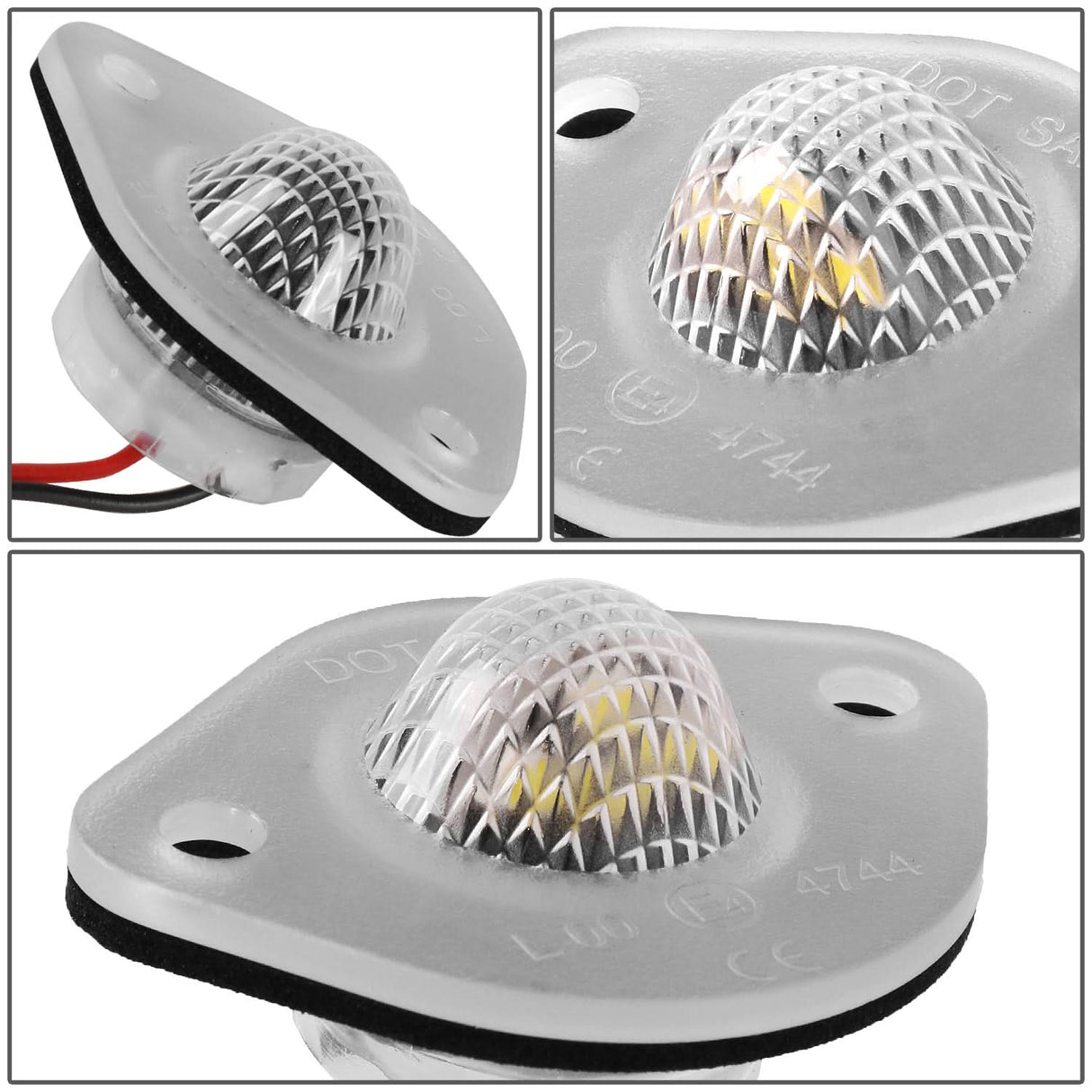 94-04 Ford Mustang LED License Plate Lamp - White