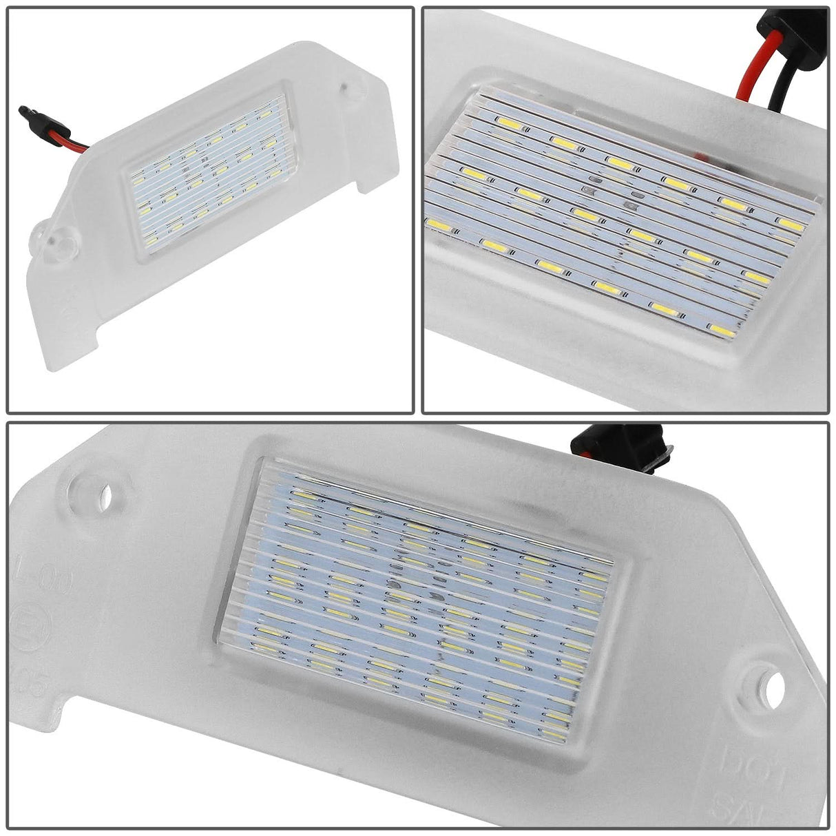 LED License Plate Lamp for Chrysler 300/Sebring Dodge Dart/Challenger/Avenger/Charger/Magnum - White