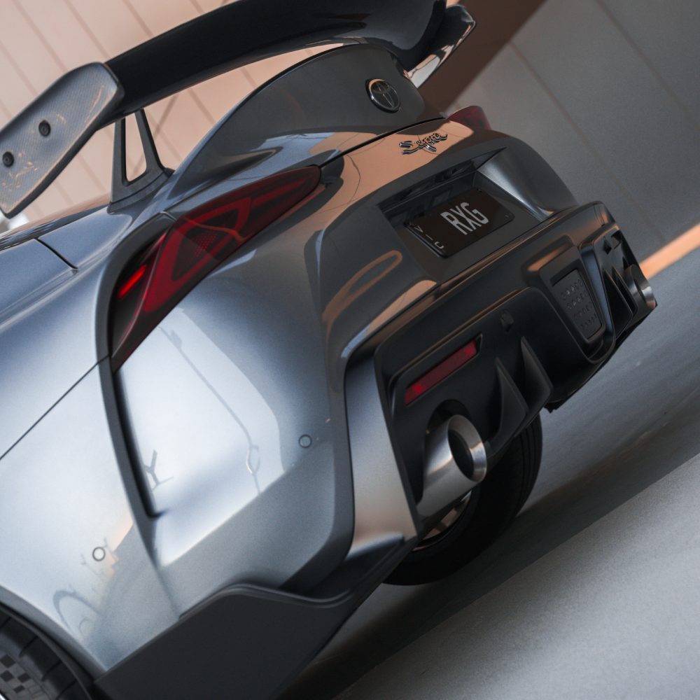 Rear Diffuser Fins for GR Supra (A90/91)