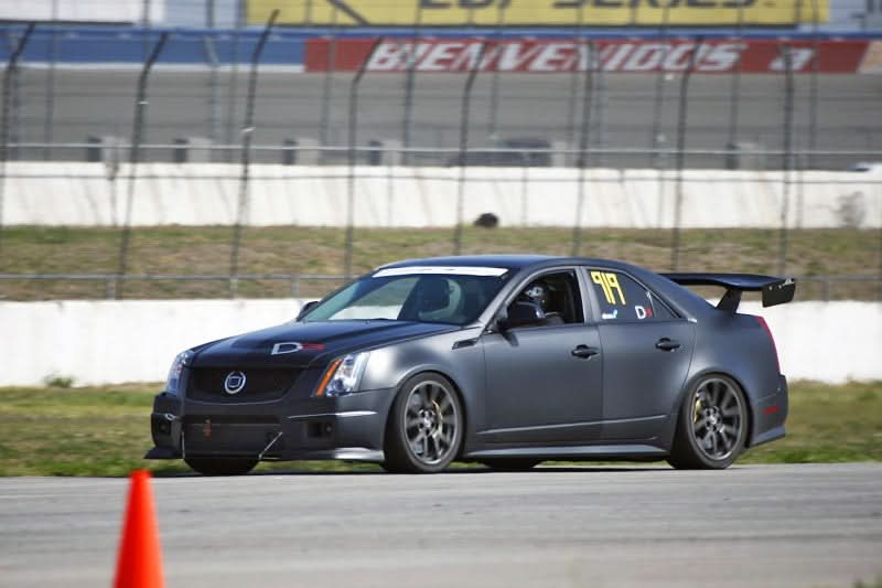 Cadillac CTS-V Sedan GTC500 Carbon Fiber Adjustable Wing 2008 - 2015