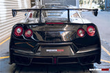 2008-2023 Nissan GTR R35 CBA DBA EBA Partial Carbon Fiber Rear Bumper With Black Light DarwinPRO (2024Nismo Design)