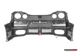 2008-2023 Nissan GTR R35 CBA DBA EBA Partial Carbon Fiber Rear Bumper With Black Light DarwinPRO (2024Nismo Design)