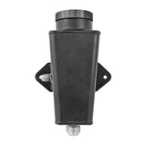 Lightweight Late Model Radiator - Double Pass - 26.8" x 19.6" + Power Steering Tank Firewall Mount (Right Inlet) - Black Cap