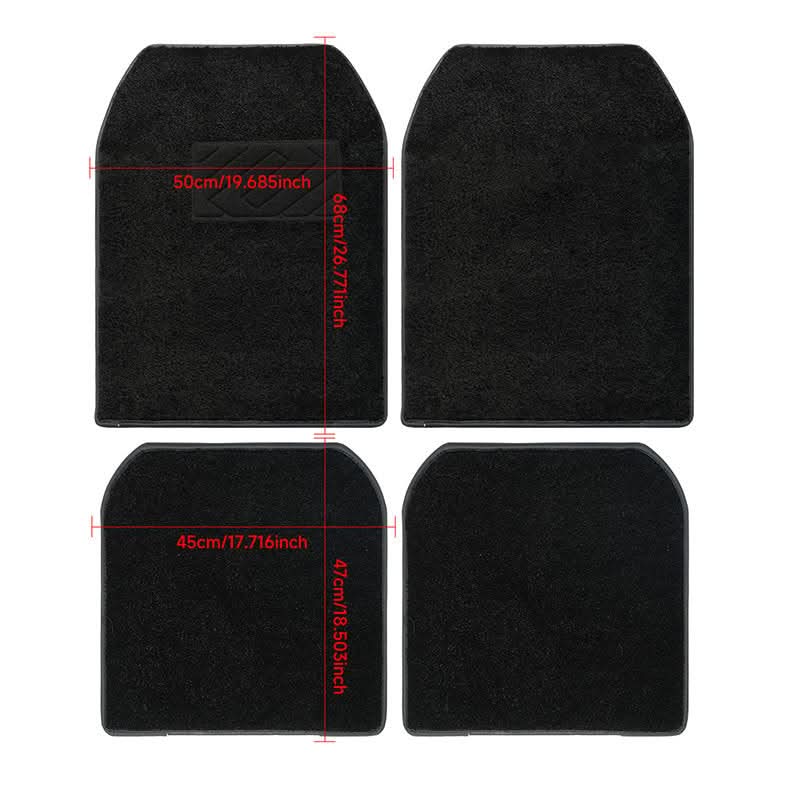 Universal RGB LED Starlight Floor Mats – App-Controlled Ambient Interior Lighting (Set)