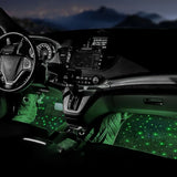 Universal RGB LED Starlight Floor Mats – App-Controlled Ambient Interior Lighting (Set)