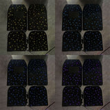 Universal RGB LED Starlight Floor Mats – App-Controlled Ambient Interior Lighting (Set)
