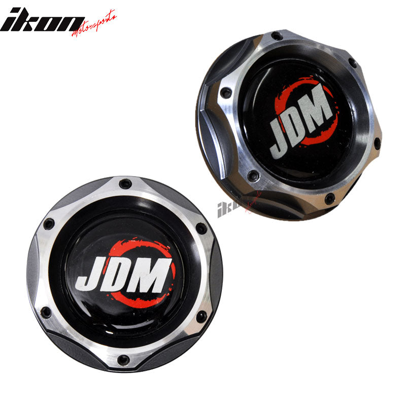 Acura RSX Honda JDM Style Gunmetal Chrome Oil Filler Tank Cap Aluminum