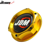 Gold JD Oil Billet Filler Tank Cap Cover Civic EK Fits Acura RSX
