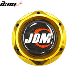 Gold JD Oil Billet Filler Tank Cap Cover Civic EK Fits Acura RSX