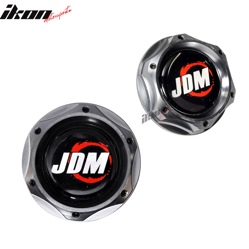 Honda Civic Acura JDM Style Gunmetal Oil Filler Tank Cap Aluminum