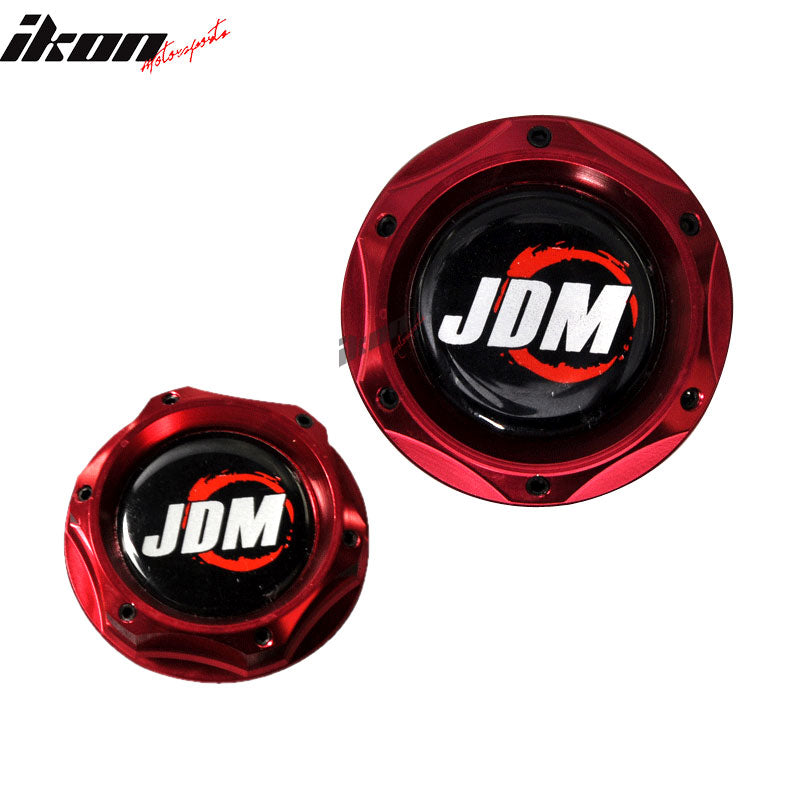 Honda Civic Acura JDM Style RED Oil Filler Tank Cap Aluminum
