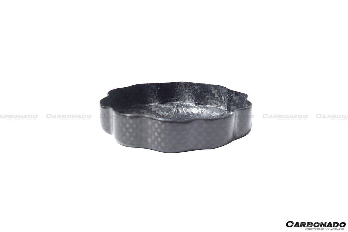 2010-2023 Ferrari (ALL MODELS) Dry Carbon Fiber Oil Cap Cover