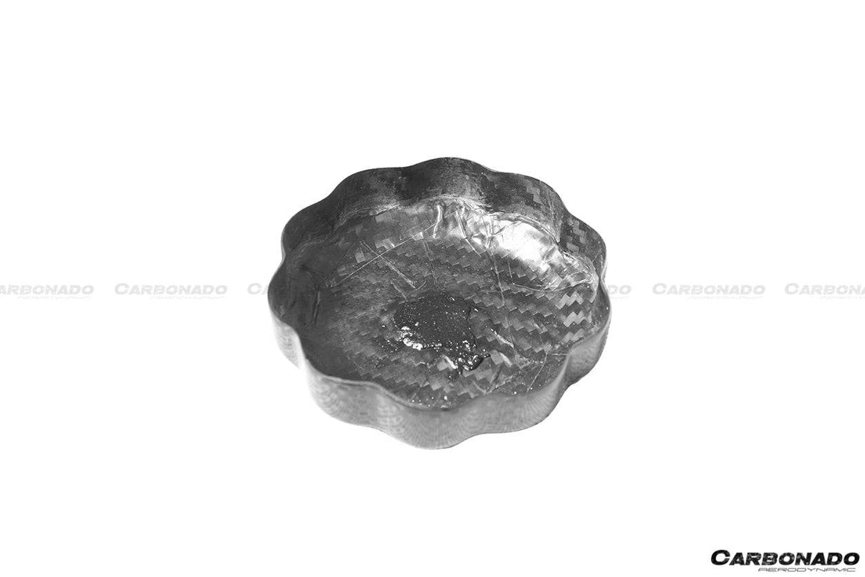 2010-2023 Ferrari (ALL MODELS) Dry Carbon Fiber Oil Cap Cover