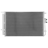 2019-2020 Hyundai Santa Fe AC Condenser - 2.4L Model Aluminum