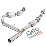 04-06 Ford F-150 / 06 Lincoln Mark LT 5.4L Y-Pipe Catalytic Converter