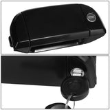 1993-2003 Volkswagen Eurovan Front Left Door Pull Handle - Smooth Black
