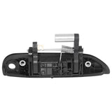 09-13 Honda Fit Front Left Door Pull Handle w/Key Hole Primed Black