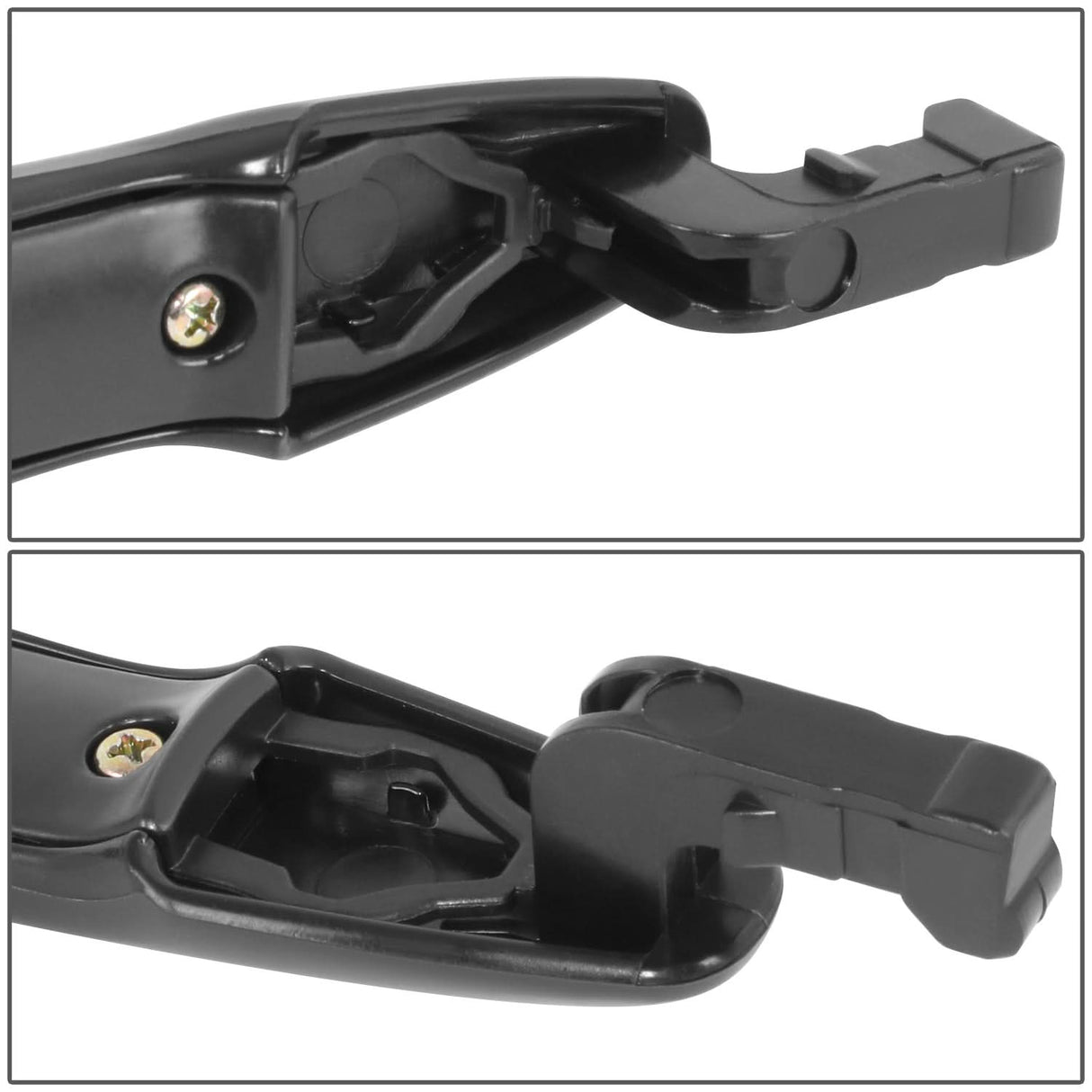 08-17 Mitsubishi Lancer Door Pull Handle w/ Cover & Key Hole - Front Left