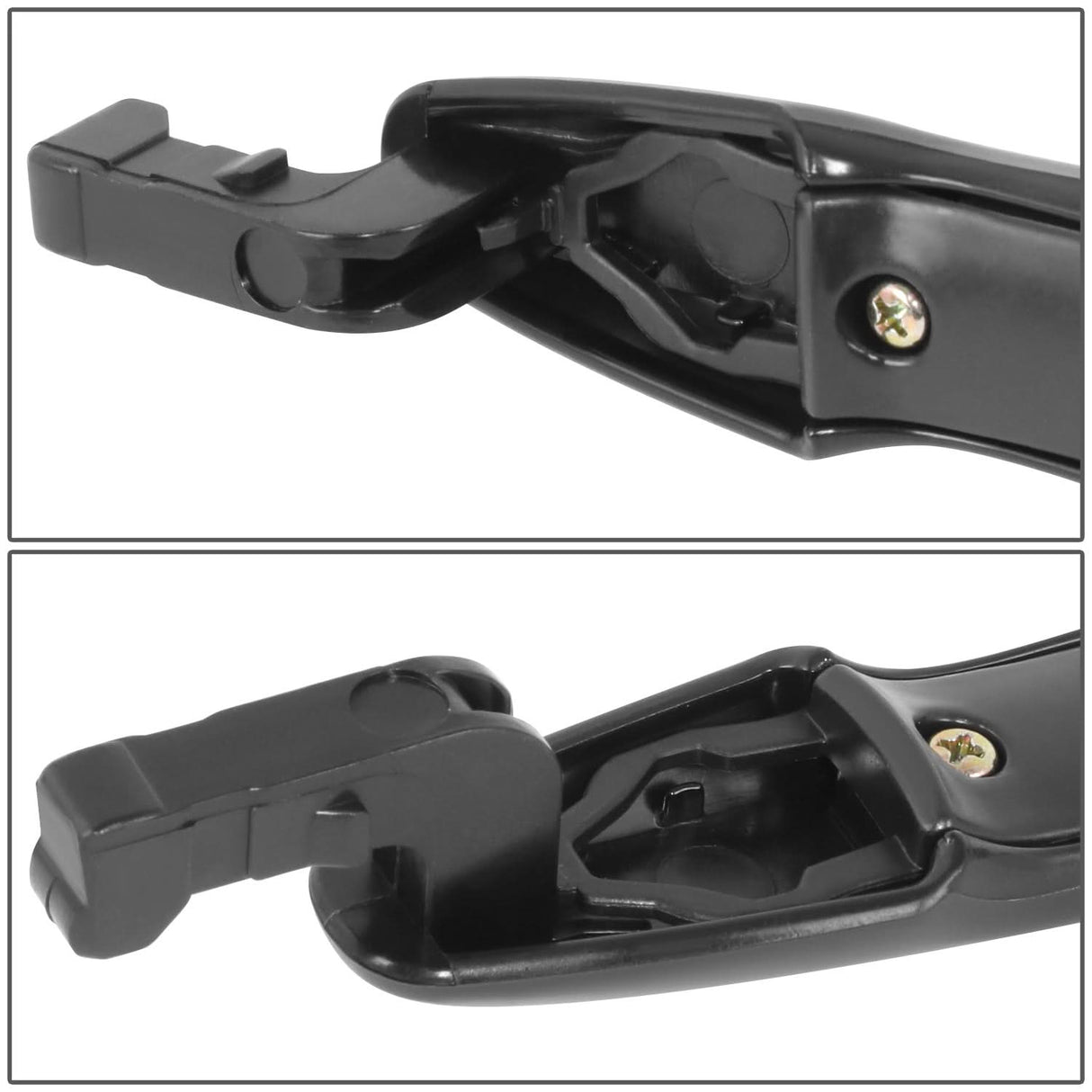 08-17 Mitsubishi Lancer Door Pull Handle w/ Cover & Key Hole Front Right