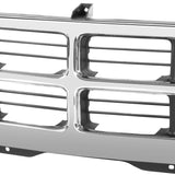 1987-1996 Dodge Dakota Chrome/Black Front Grille Assembly