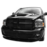 2002-2005 Dodge Ram Black Honeycomb Mesh Grille Assembly