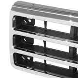 1987-1991 Ford F150 Chrome/Dark Argent Grille Assembly
