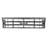 1987-1991 Ford F150 Chrome/Dark Argent Grille Assembly