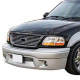 1997-2003 Ford F150 Chrome/Black Grille Assembly